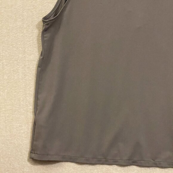 H&M Blouse Women's Large Brown Pullover Sleeveless - Picture 10 of 12